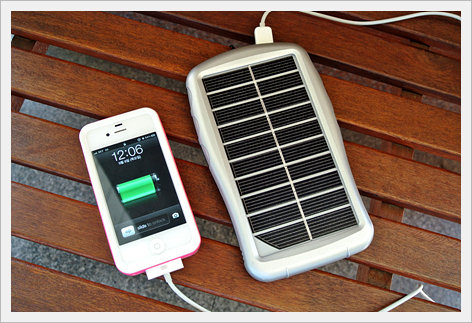 Hybrid Solar Powered Charger -SOLADEC  Made in Korea